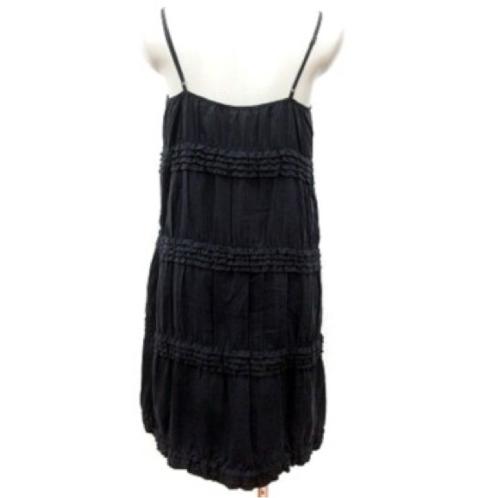 Theory Mini Ruffle Silk
Cami Dress size 4 Black MN
Used - Picture 2 of 8